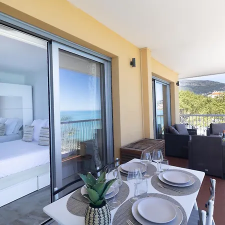 Stella Mare-vue Mer-clim-terrasse * Menton