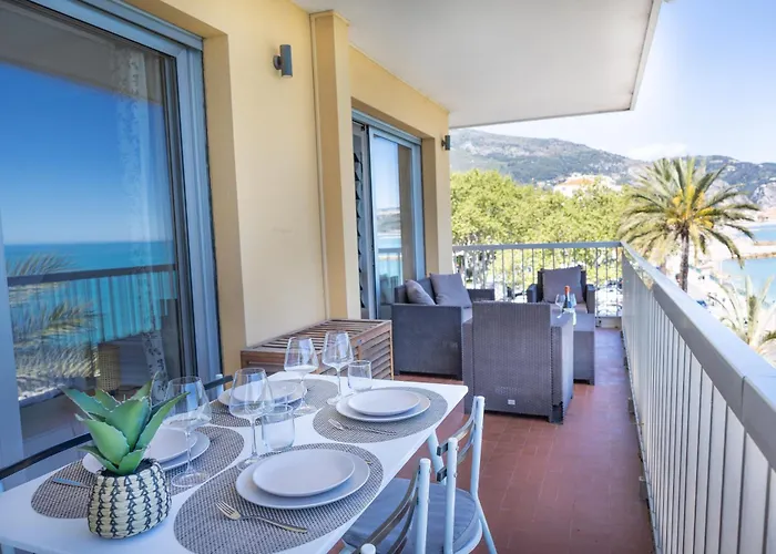 Stella Mare-vue Mer-clim-terrasse Apartamento